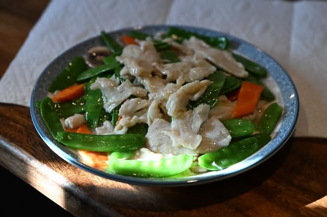 Ch2 Chicken with green bean 四季豆鸡片